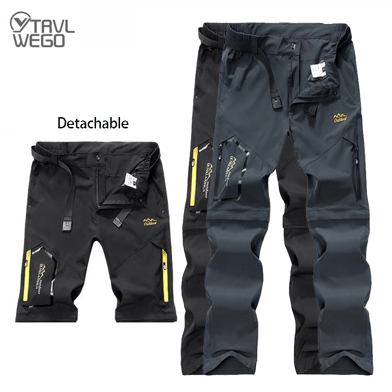 Fishing Kit Compact - TRVLWEGO 남성용 통기성 스포츠 바지 지퍼