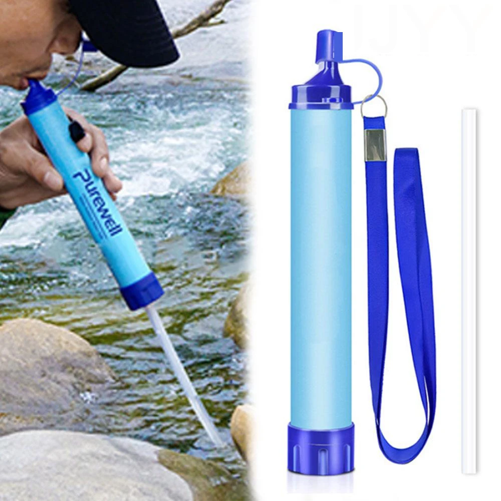 Water Purification Straw - 야외 미니 워터 필터 밀짚 캠핑
