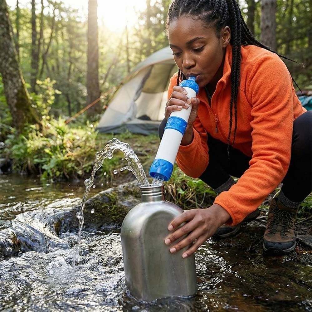 미니 미니 정수 빨대, 직접 음용 정수 빨대, 생존용  - Water Purification Straw 리뷰 및 가격