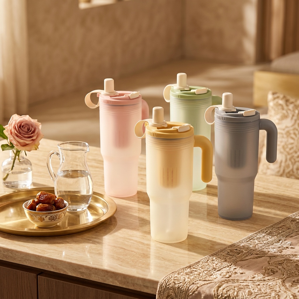 850ml 플라스틱 물병 텀블러 컵 손잡이 빨대 필터  - Water Purification Straw 리뷰 및 가격
