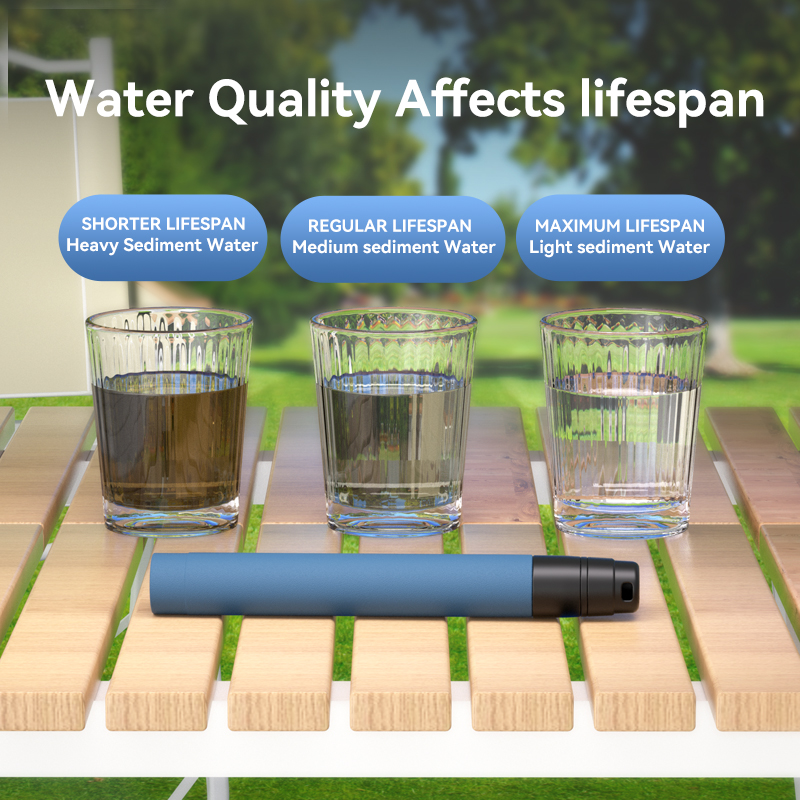 야외 도구 신형 미니 라이프 스트로우 야외 필터 필드  - Water Purification Straw 리뷰 및 가격