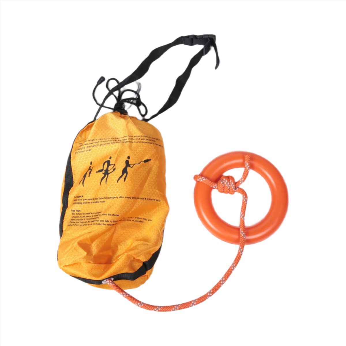 해피 뉴- 수상 구조용 반사형 투척 로프(투척 가방 포 - Rescue Rope Throw 리뷰 및 가격