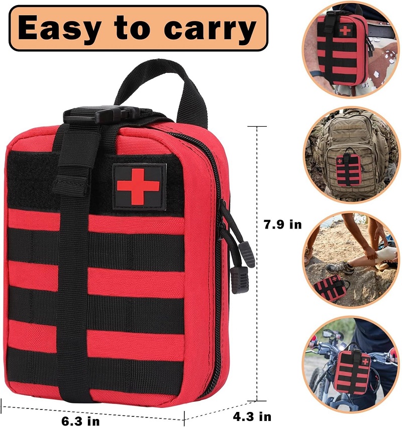 야외용 응급처치 키트 EDC 몰리 의료 키트 IFAK  - Bivy Bag Emergency 리뷰 및 가격