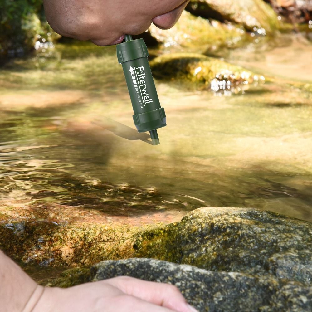 미니 미니 정수 빨대 직접 마시는 정수 필터 생존용 정 - Water Purification Straw 리뷰 및 가격