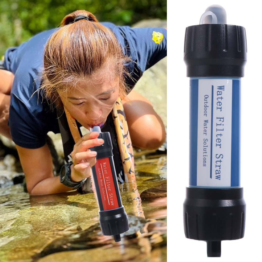 미니 미니 워터 필터 빨대 정수기 정화 워터 필터 휴대 - Water Purification Straw 리뷰 및 가격